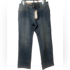 NWT Prana Axiom Men’s Organic Jeans in a blue stone wash size 32/32 MSRP $110